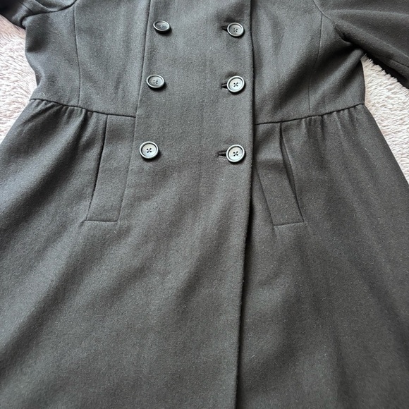 Women’s Banana Republic Double breasted Pea Coat Wool Blend Size XL - Picture 6 of 11